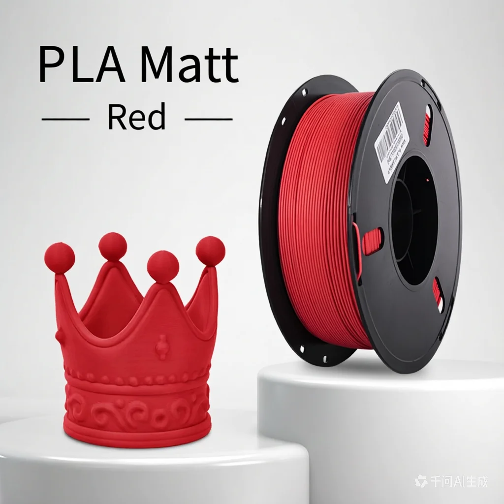PLA Filament Matte Red Gray 1.75mm,3D Printer Consumables,Matte Finish PLA,High Speed Printing Material for Most FDM 3D Print
PLA Filament Matte Red Gray 1.75mm,3D Printer Consumables,Matte Finish PLA,High Speed Printing Material for Most FDM 3D Print