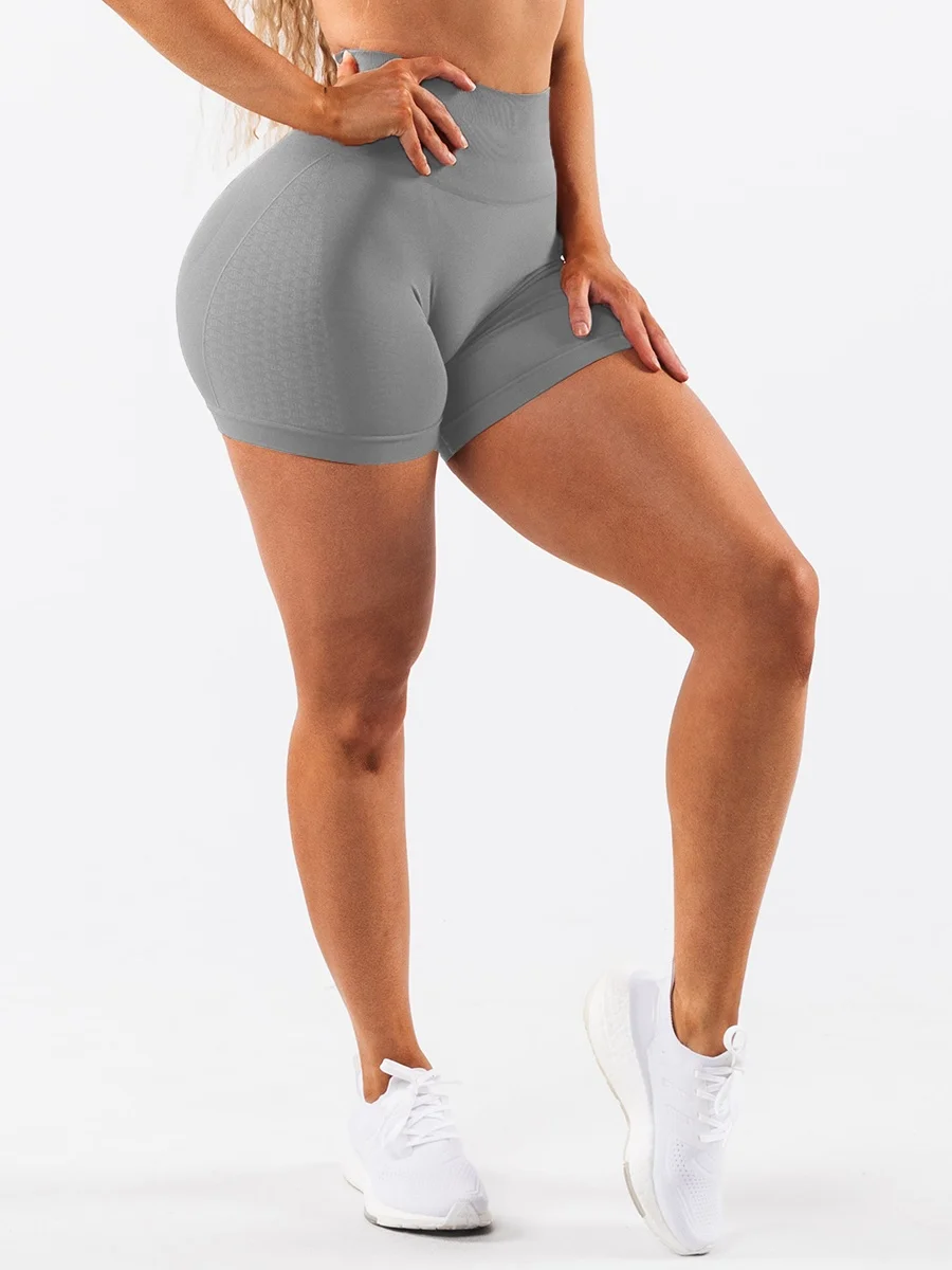Seamless High Waist Butt Lifting Yoga Shorts, Tummy Control Workout 3" Shorts, Comfortable Non-Slip Athletic Shorts
Seamless High Waist Butt Lifting Yoga Shorts, Tummy Control Workout 3" Shorts, Comfortable Non-Slip Athletic Shorts