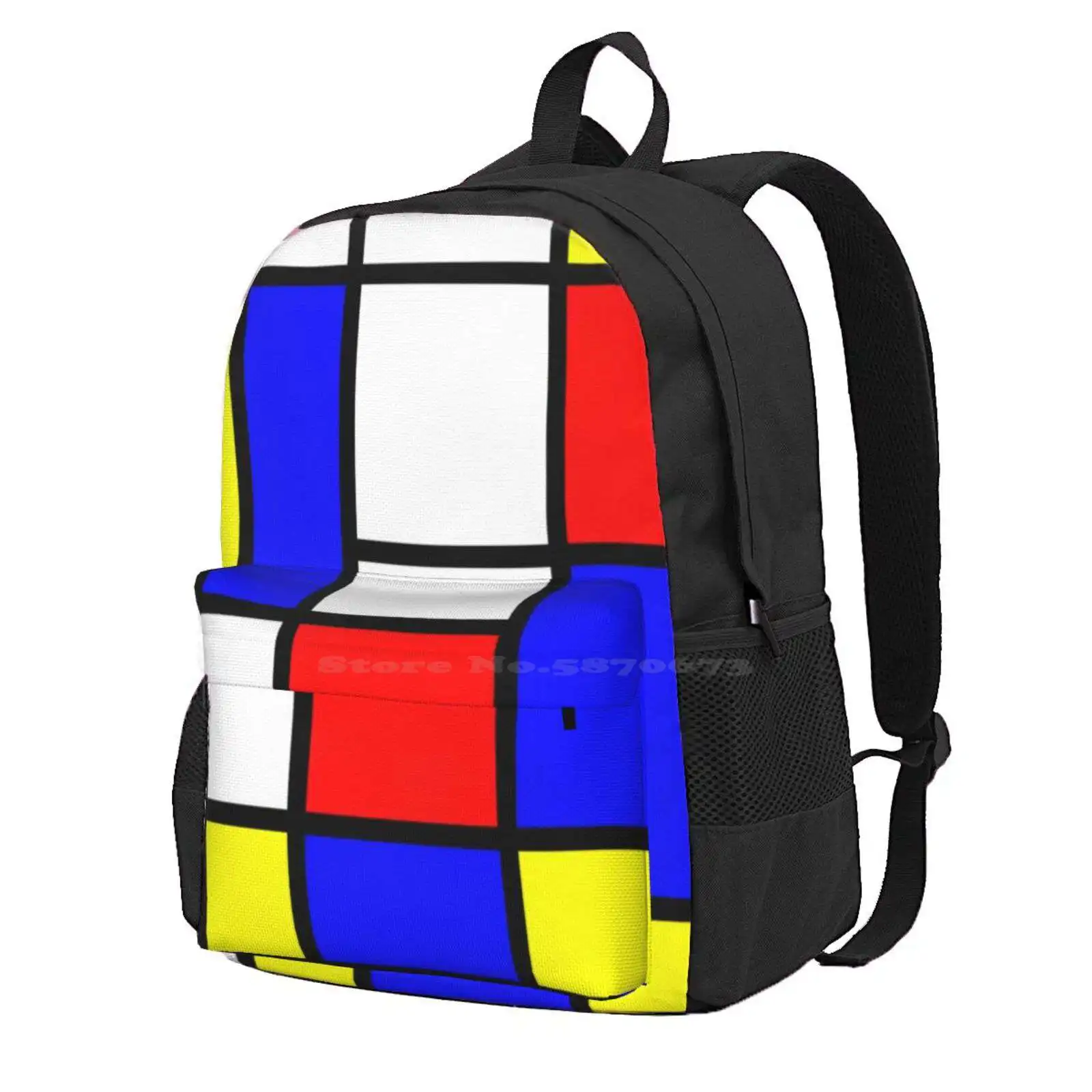 Mondrian горячая Распродажа школьный рюкзак модные сумки Piet Mondrian композиция известный красный желтый синий белый черный
Mondrian горячая Распродажа школьный рюкзак модные сумки Piet Mondrian композиция известный красный желтый синий белый черный