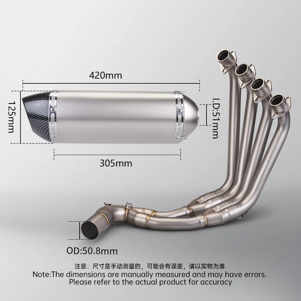 high quality Motorcycle Exhaust Pipe For CB650F CB650R CBR650 CBR650F 2014 - 2026 Stainless Steel Front Link Pipe 51MM
high quality Motorcycle Exhaust Pipe For CB650F CB650R CBR650 CBR650F 2014 - 2026 Stainless Steel Front Link Pipe 51MM