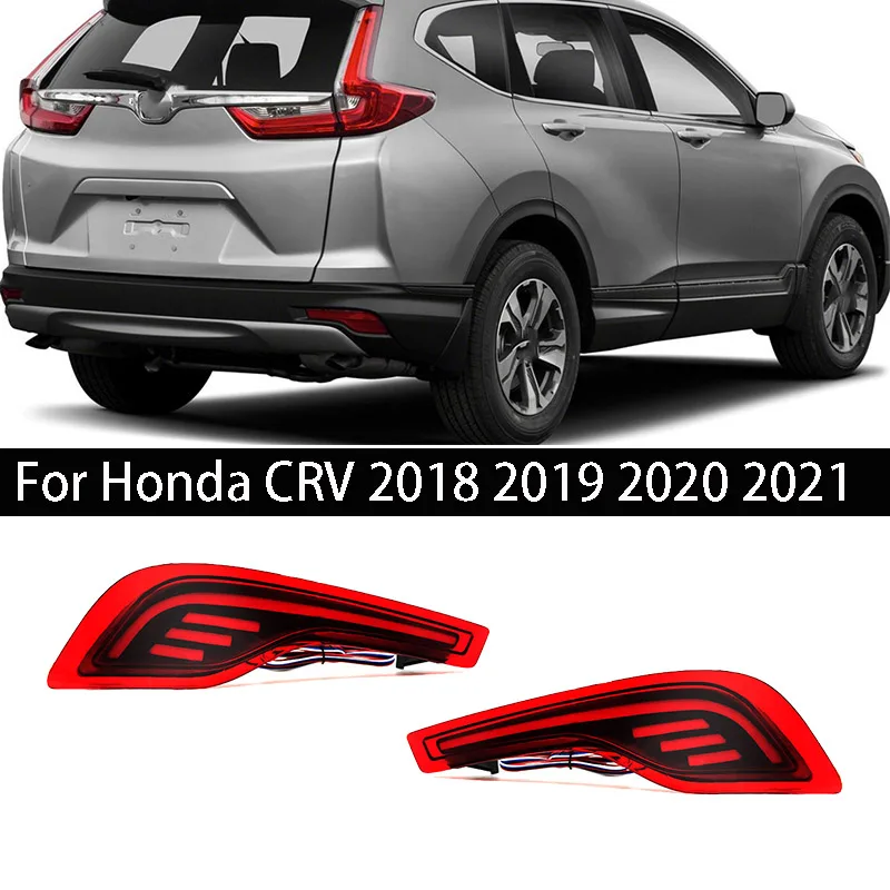 2pcs LED Rear Bumper Brake Light For Honda CRV 2018 2019 2020 2021 Tail Reflector Light Fog lights Turn Signal Lamp
2pcs LED Rear Bumper Brake Light For Honda CRV 2018 2019 2020 2021 Tail Reflector Light Fog lights Turn Signal Lamp