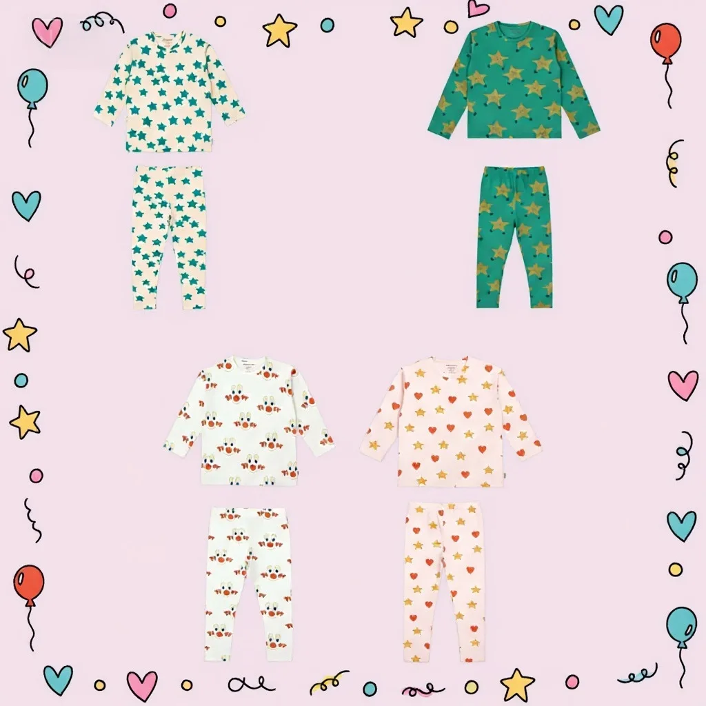 In Stock! 2026 SS TC Girls' Home Clothes Long Sleeved T-shirt Leggings Set Long Sleeved Pajamas Kids Clothes
In Stock! 2026 SS TC Girls' Home Clothes Long Sleeved T-shirt Leggings Set Long Sleeved Pajamas Kids Clothes
