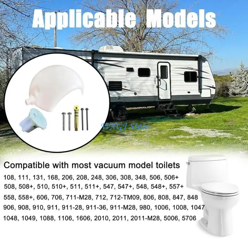 37JE Trailer Toilet Flush Ball Set For Providing Enhanced Hygiene And Noise Reduction
37JE Trailer Toilet Flush Ball Set For Providing Enhanced Hygiene And Noise Reduction