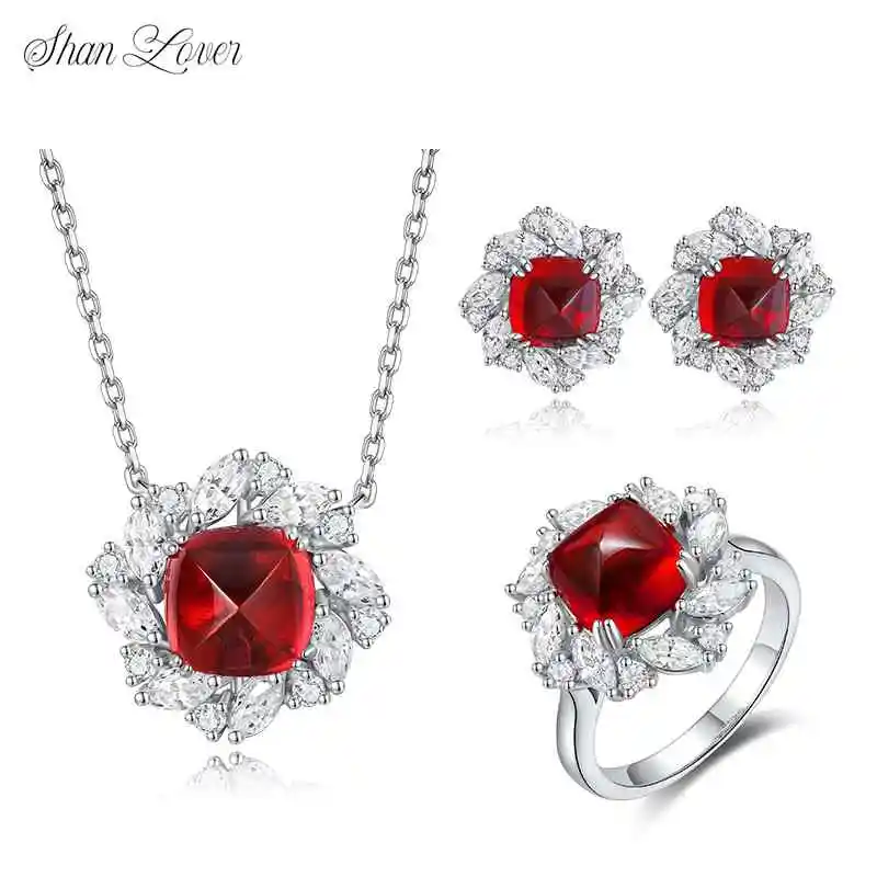 ShanLover Brand High Quality Luxury Personalized Trendy Sugar Tower Shaped Cultivated Ruby Necklace Fine Jewelry Pendant
ShanLover Brand High Quality Luxury Personalized Trendy Sugar Tower Shaped Cultivated Ruby Necklace Fine Jewelry Pendant