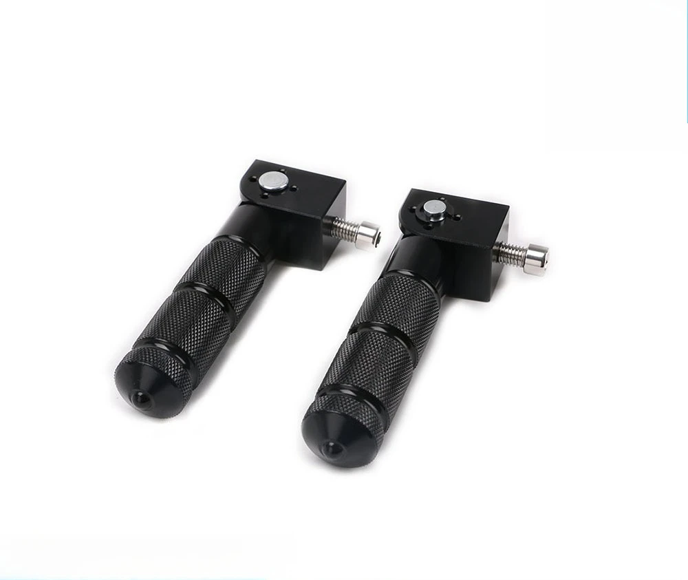 Aluminum Folding Foot Pegs, Middle Mount Front Rear Footrest for Motorcycle Scooter E-bike
Aluminum Folding Foot Pegs, Middle Mount Front Rear Footrest for Motorcycle Scooter E-bike