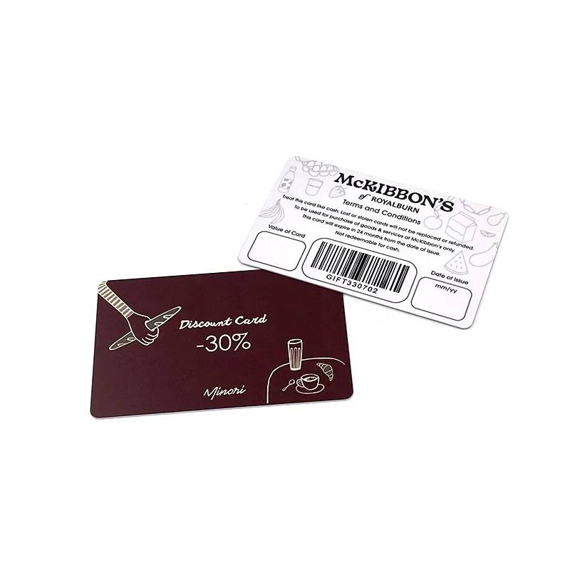 Custom Professional Plastic PVC Promotional Gift Loyalty Card With QR Code/Card Number/Barcode
Custom Professional Plastic PVC Promotional Gift Loyalty Card With QR Code/Card Number/Barcode