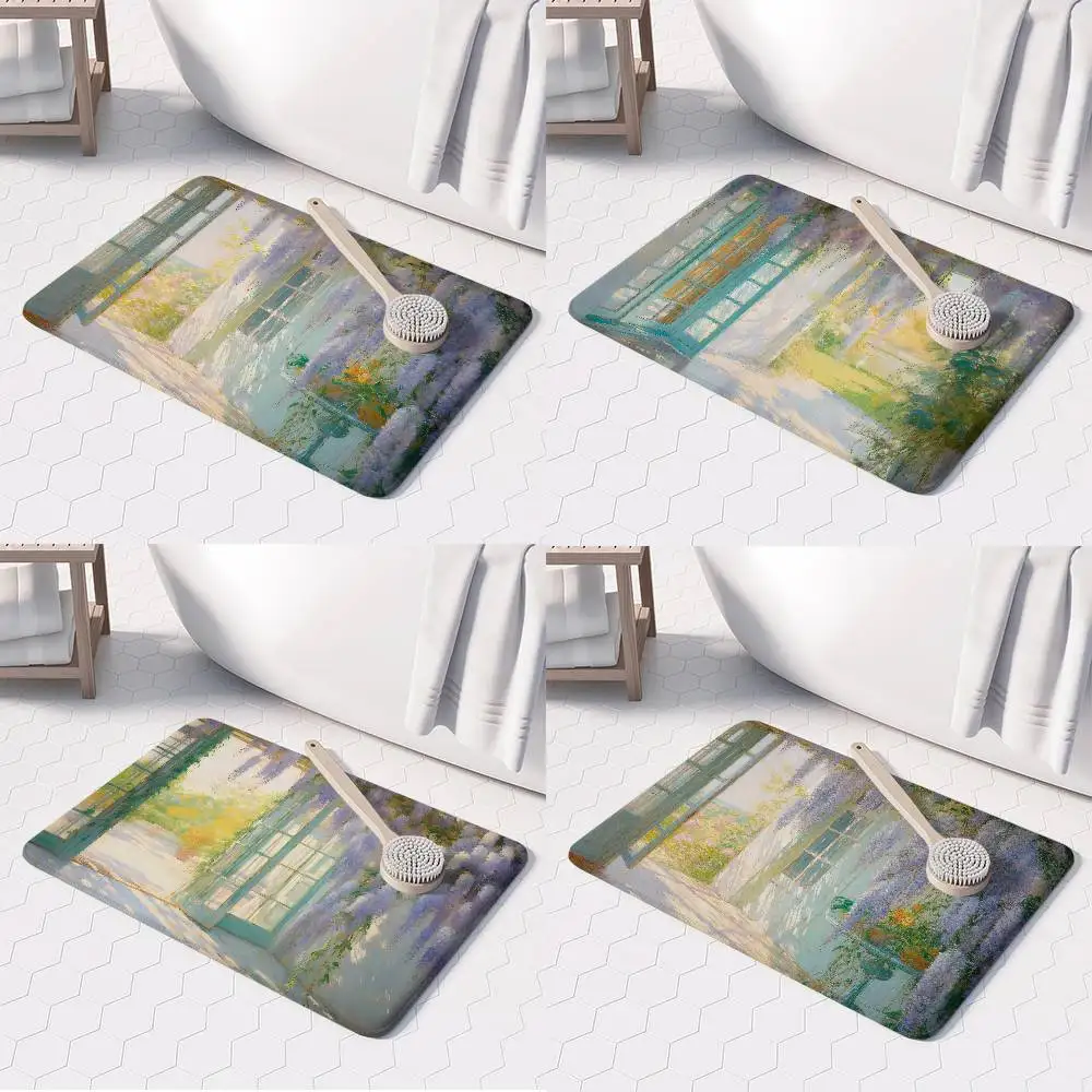 Wisteria Flower Floor Mat Printed Large Carpets Room And Bedroom Carpets Bathroom Anti Slip Door MATS Small Carpets
Wisteria Flower Floor Mat Printed Large Carpets Room And Bedroom Carpets Bathroom Anti Slip Door MATS Small Carpets