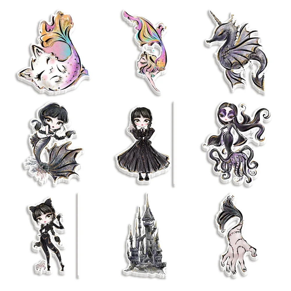 30 Pcs Mini Disney Horror Resin Wednesday Resin Planar For Craft Supplies DIY Hair Bow Bag Material Acrylic
30 Pcs Mini Disney Horror Resin Wednesday Resin Planar For Craft Supplies DIY Hair Bow Bag Material Acrylic