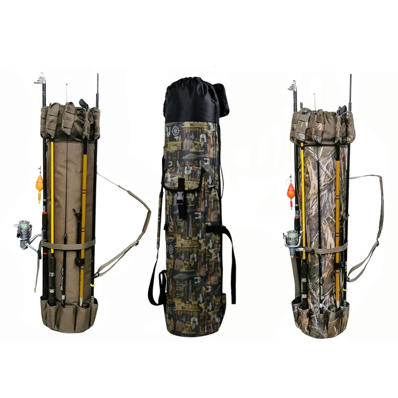 Large Capacity Fishing Rod Storage Bag with Zipper and Pockets Oxford Cloth for Outdoor Camping Tent Pole
Large Capacity Fishing Rod Storage Bag with Zipper and Pockets Oxford Cloth for Outdoor Camping Tent Pole