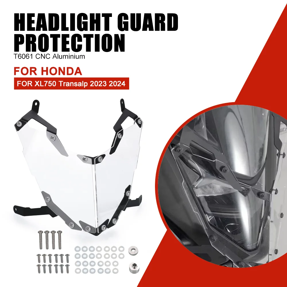 Motorcycle Accessories Acrylic Headlight Protector For Honda XL750 Transalp -2023-2024-2025 HeadLight Transparent Guard Cover
Motorcycle Accessories Acrylic Headlight Protector For Honda XL750 Transalp -2023-2024-2025 HeadLight Transparent Guard Cover