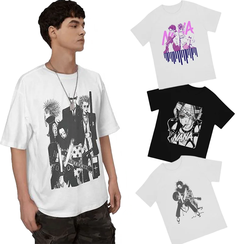 Ai Yazawa's Girl Comics Newest TShirt for Men Nana Round Neck Basic T Shirt Distinctive Birthday Gifts Streetwear
Ai Yazawa's Girl Comics Newest TShirt for Men Nana Round Neck Basic T Shirt Distinctive Birthday Gifts Streetwear