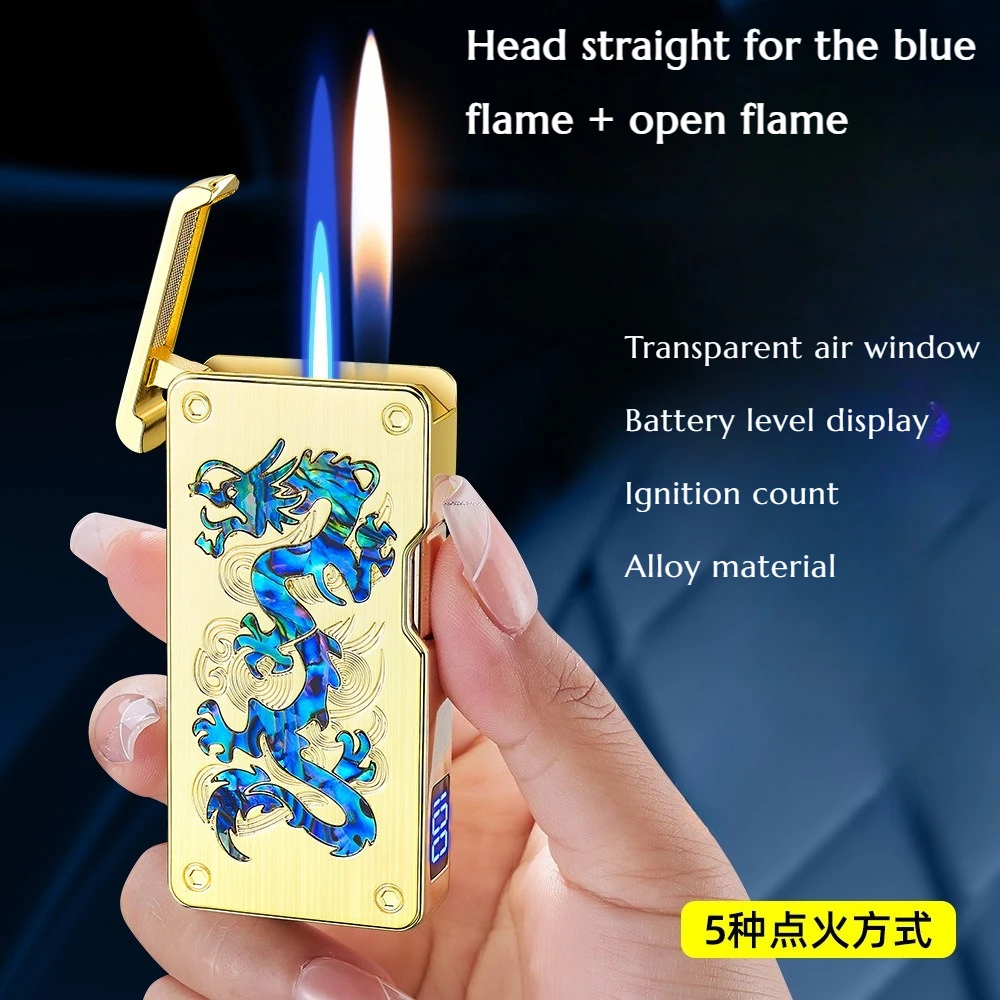 NEW High-quality Intelligent Voice-controlled Lighter with Dual Flame Switch Ignition High-end Direct-flush Inflatable Lighter
NEW High-quality Intelligent Voice-controlled Lighter with Dual Flame Switch Ignition High-end Direct-flush Inflatable Lighter
