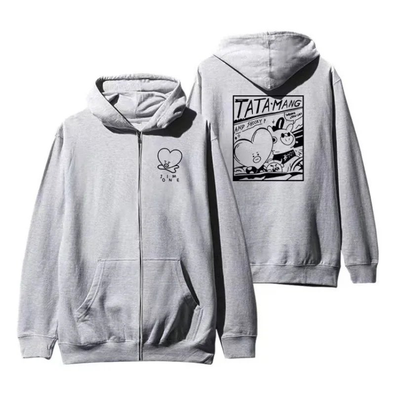 Kawaii BT21 Sweatshirt Hoodie Spring Fall Clothes Zipper Tops Soft Loose Casual Pullover Gifts
Kawaii BT21 Sweatshirt Hoodie Spring Fall Clothes Zipper Tops Soft Loose Casual Pullover Gifts