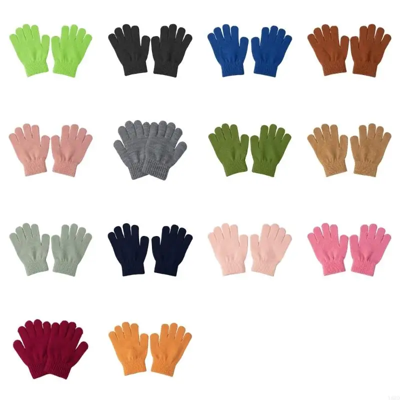 Y88D Мягкие акриловые вязаные детские перчатки Теплые зимние эластичные варежки нескольких цветов
Y88D Мягкие акриловые вязаные детские перчатки Теплые зимние эластичные варежки нескольких цветов