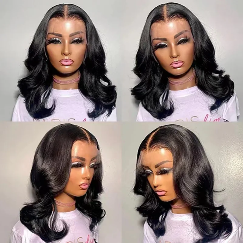 Short Curly Hair Water Wave Lace Front Wig
Short Curly Hair Water Wave Lace Front Wig