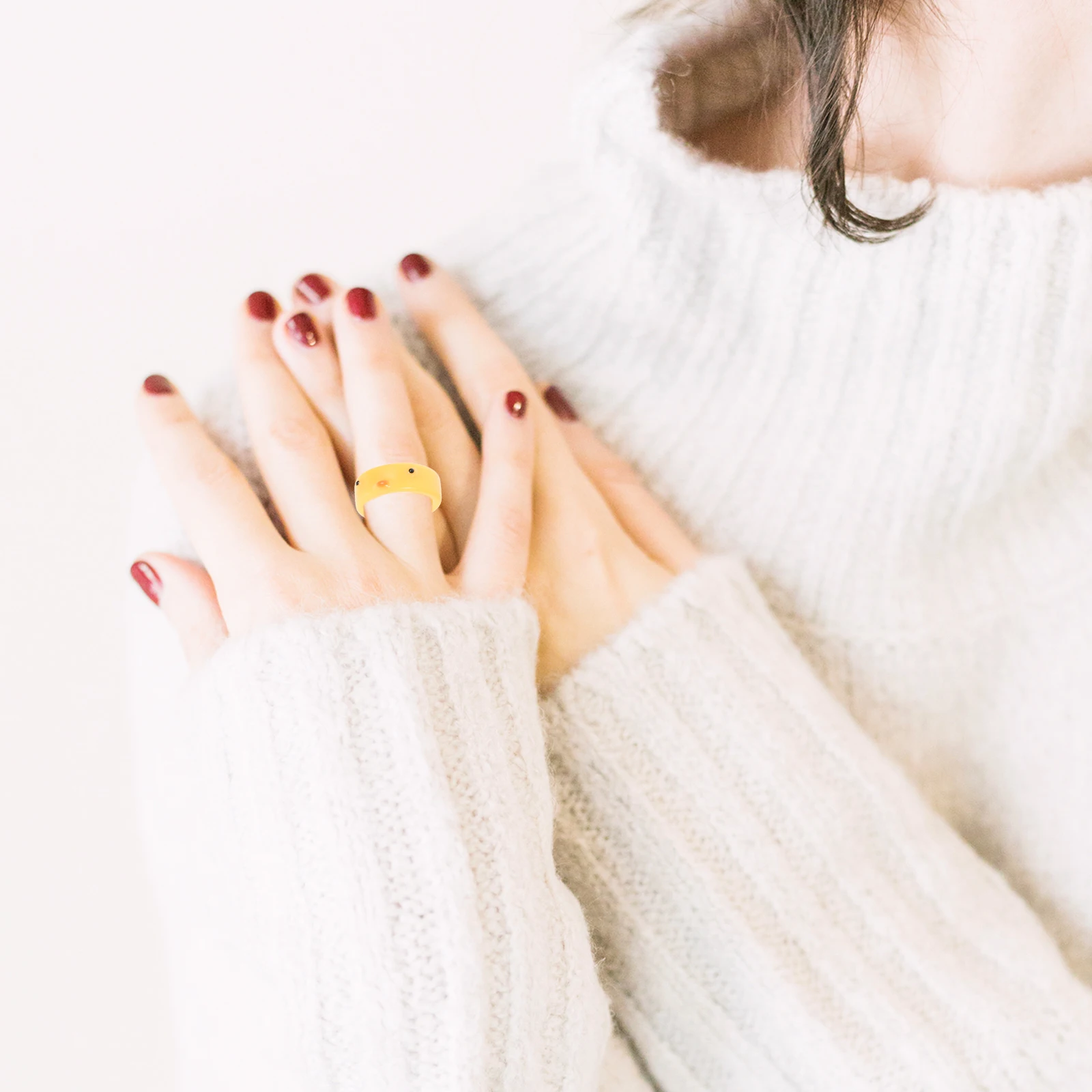 10 Pcs Women Rings Little Finger Rings Stylish Fashion Unique Plastic Smooth Christmas Party Graduation Birthday Daily Use
10 Pcs Women Rings Little Finger Rings Stylish Fashion Unique Plastic Smooth Christmas Party Graduation Birthday Daily Use