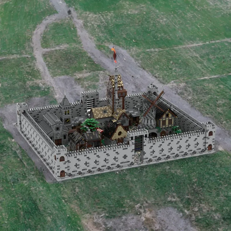 26809PCS Moc Medieval Modulars Bundle – Castle Wall System, Windmill, Education Model Building Blocks DIY Birthday Toys Gift
26809PCS Moc Medieval Modulars Bundle – Castle Wall System, Windmill, Education Model Building Blocks DIY Birthday Toys Gift