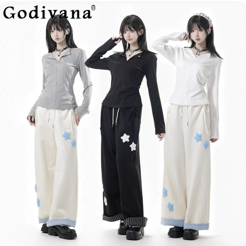 Original Design College Style Basic Long Sleeve Tops Spring and Autumn Girls Slim Fit Casual Versatile T-Shirt Women's Pullover
Original Design College Style Basic Long Sleeve Tops Spring and Autumn Girls Slim Fit Casual Versatile T-Shirt Women's Pullover