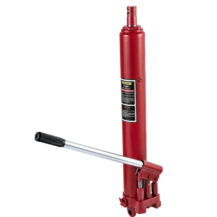 Hydraulic Long Ram Jack 8 Tons 17636 lbs Capacity with Dual Piston Pump and Clevis Base Manual Cherry Picker w Handle for Gara
Hydraulic Long Ram Jack 8 Tons 17636 lbs Capacity with Dual Piston Pump and Clevis Base Manual Cherry Picker w Handle for Gara