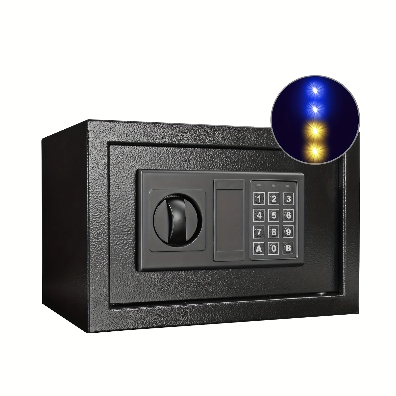 For Homeyuer Safe Box with 4pcs Led Sensor Light Inside, Hidden Safe Box with Key & Digital Lock for Home And Company. Anchoring Design on Bottom And Back, 0.4 Cubic Feet, 12.2"W X 7.87"D X 7.87"H
For Homeyuer Safe Box with 4pcs Led Sensor Light Inside, Hidden Safe Box with Key & Digital Lock for Home And Company. Anchoring Design on Bottom And Back, 0.4 Cubic Feet, 12.2"W X 7.87"D X 7.87"H