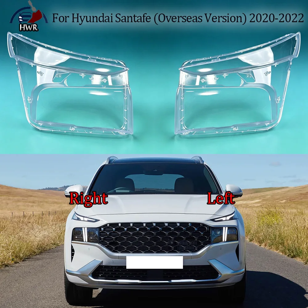 For Hyundai 2020 2021-2022 Santafe (Overseas Version) Front Headlight Cover Shade Lampshade Lens Headlamp Shell Plexiglass
For Hyundai 2020 2021-2022 Santafe (Overseas Version) Front Headlight Cover Shade Lampshade Lens Headlamp Shell Plexiglass