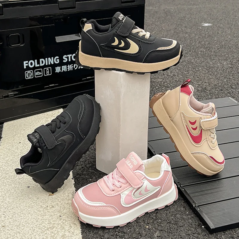 Breathable Sneakers Kids Boys Girls Sports Running Casual Shoe Leather Non-slip Soft Soled Children White Tennis Outdoor Shoes
Breathable Sneakers Kids Boys Girls Sports Running Casual Shoe Leather Non-slip Soft Soled Children White Tennis Outdoor Shoes