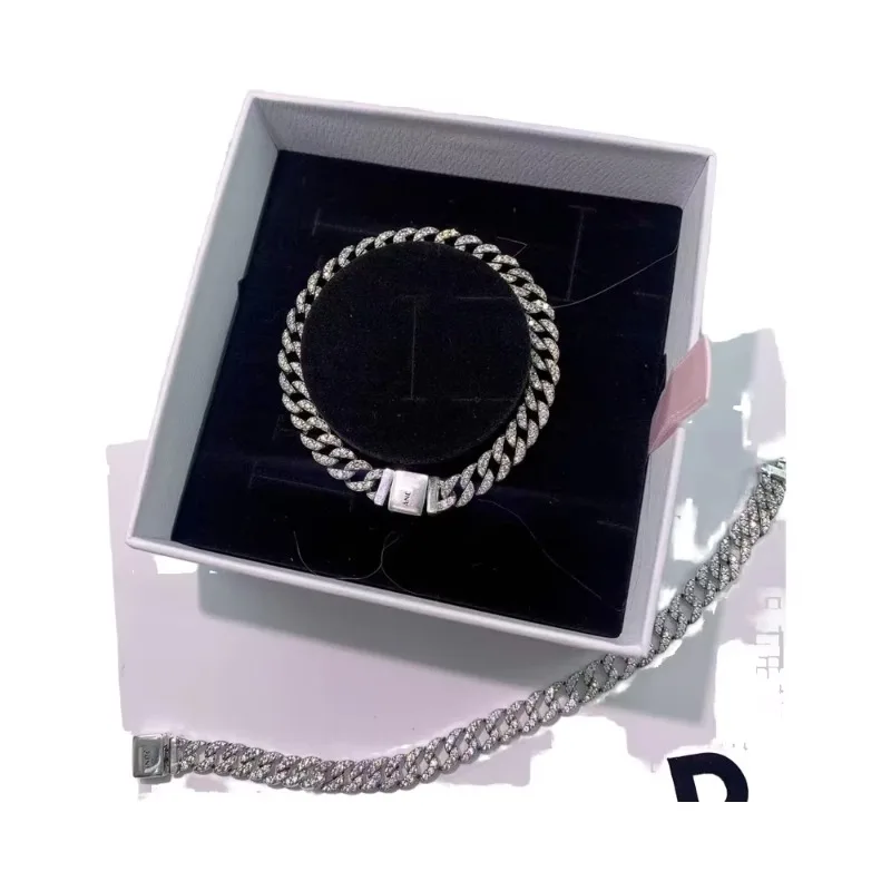 2023 Factory Wholesale Trendy 925 Charm Sterling Silver Amulet Gold Plated Wedding Bracelet with Timeless Pave Chain
2023 Factory Wholesale Trendy 925 Charm Sterling Silver Amulet Gold Plated Wedding Bracelet with Timeless Pave Chain