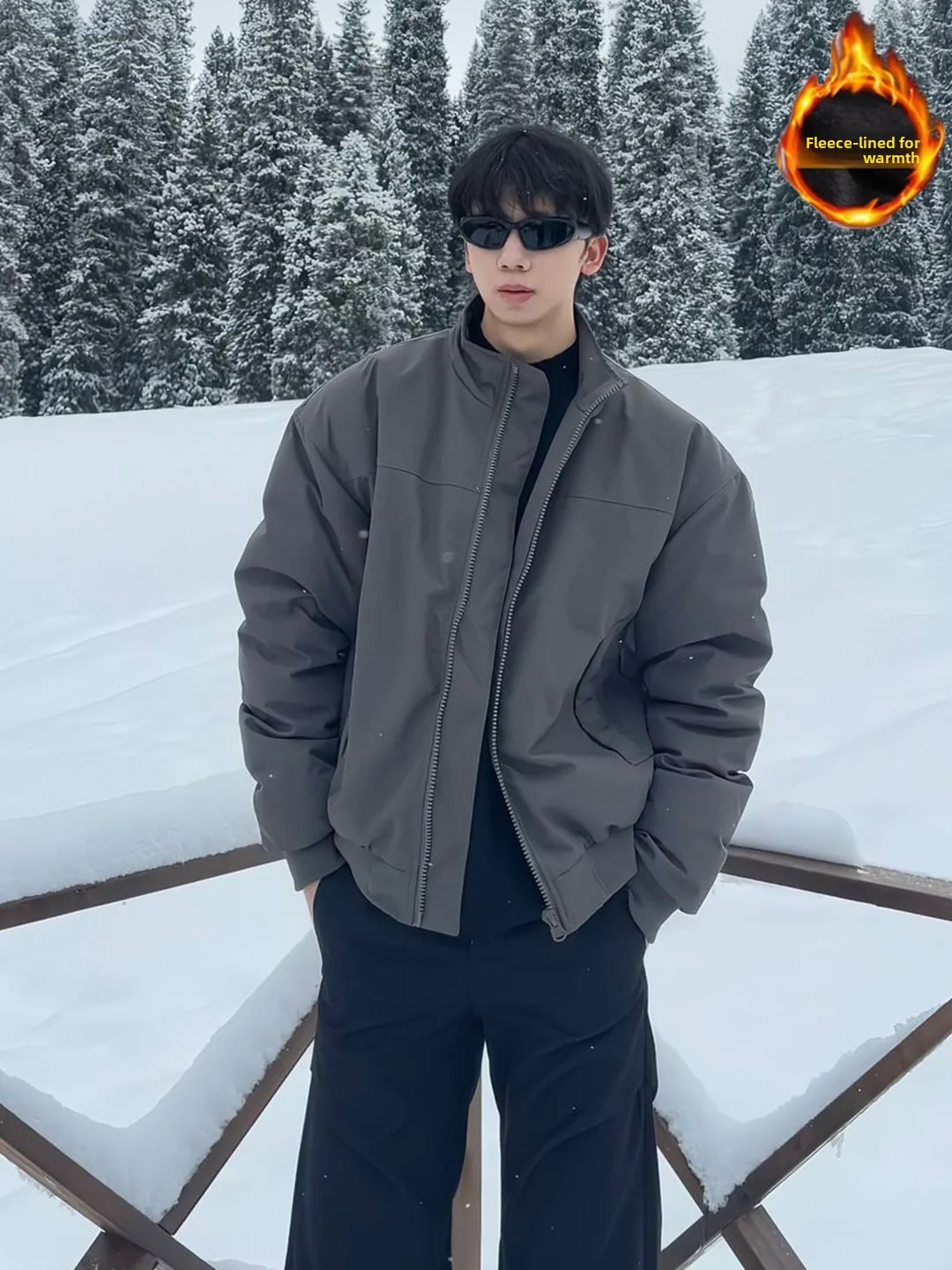 American Sle Stand Collar Flight Jaet Cotton Men's Winter Thiened ort Cotton Clothes Sli Outerwear Coat
American Sle Stand Collar Flight Jaet Cotton Men's Winter Thiened ort Cotton Clothes Sli Outerwear Coat