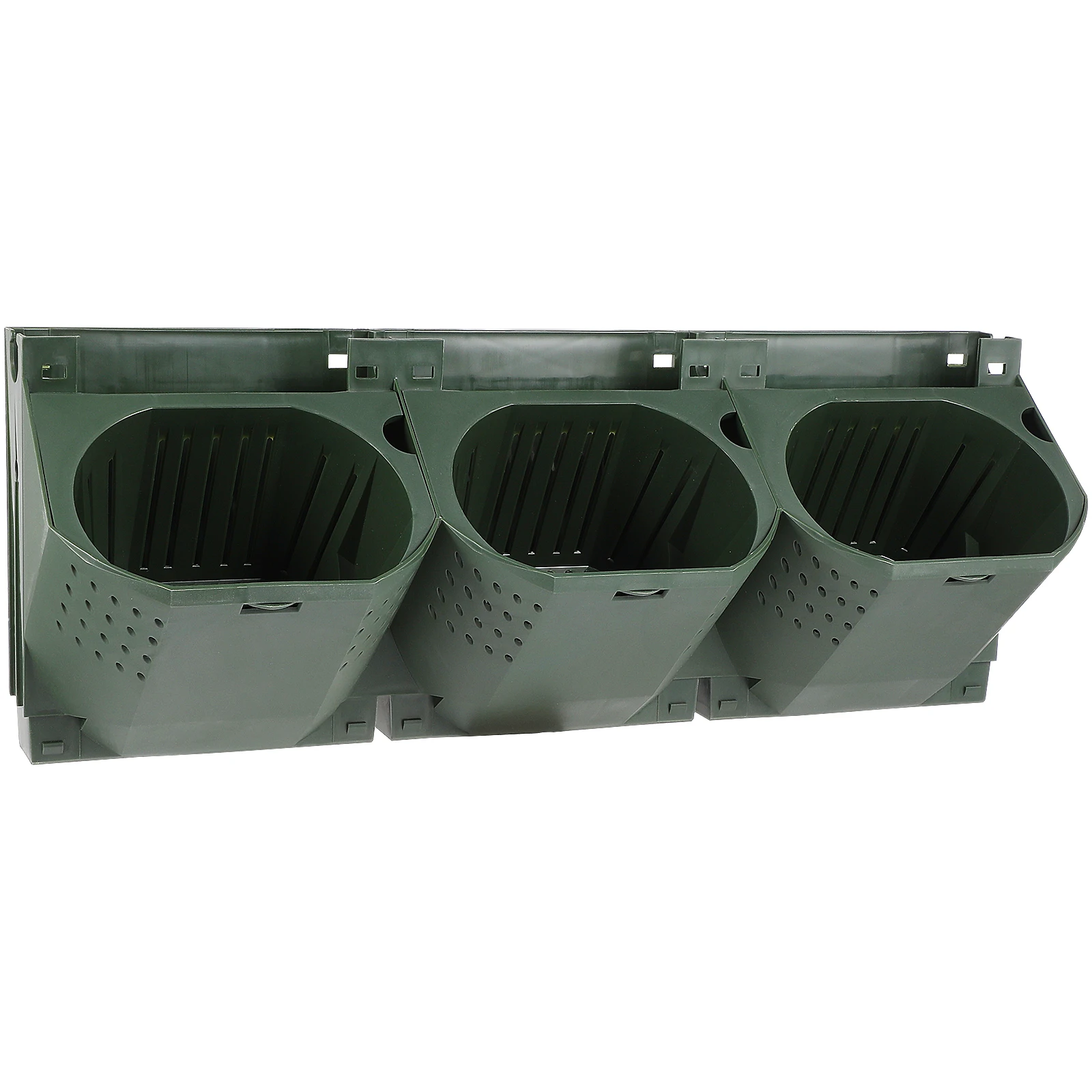 Stackable Wall Wall Mounted Planter 3 Pots Planters Hanging Mounted Ventilated Holes PP Material Garden
Stackable Wall Wall Mounted Planter 3 Pots Planters Hanging Mounted Ventilated Holes PP Material Garden