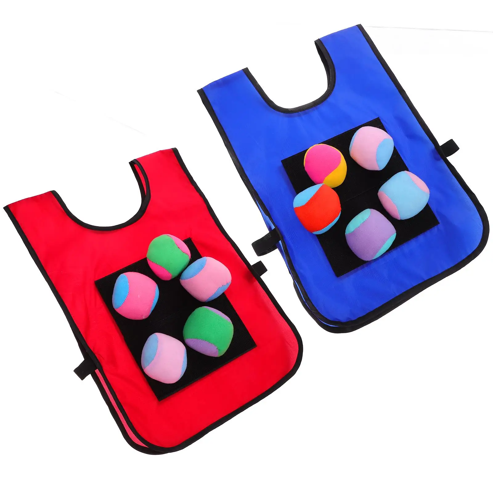 12 Pcs Sticky Ball Vest Set for Kids Self Stick Front Surface Perfect for Outdoor Play Developing Motor Skills
12 Pcs Sticky Ball Vest Set for Kids Self Stick Front Surface Perfect for Outdoor Play Developing Motor Skills