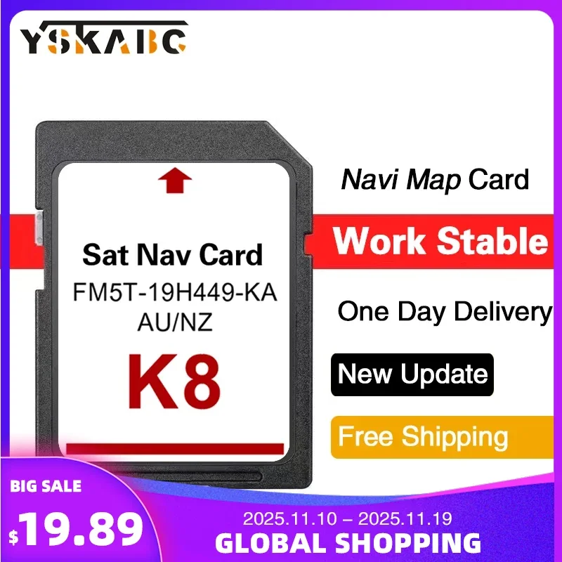 Latest Naving FM5T-19H449-KA AU NZ Maps SD Card Navi 2022 for Ford K8 Mondeo Ranger Car Navigation Update GPS SD Card Map
Latest Naving FM5T-19H449-KA AU NZ Maps SD Card Navi 2022 for Ford K8 Mondeo Ranger Car Navigation Update GPS SD Card Map