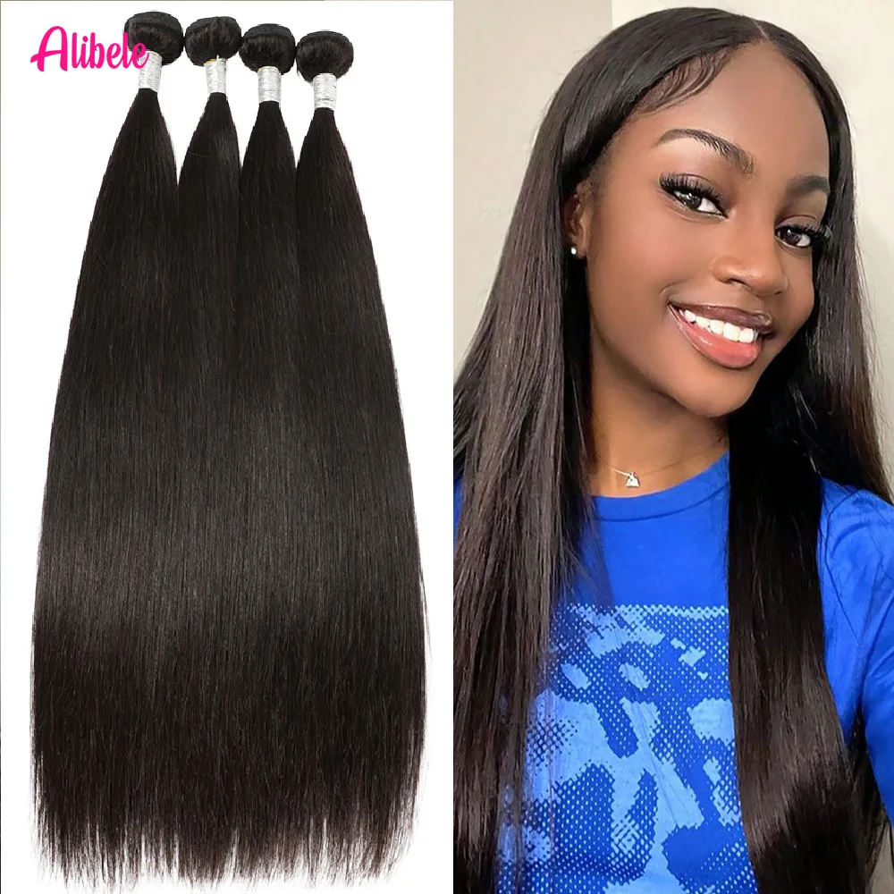 Alibele 15A наращивание натуральных волос черного цвета 1/3/4 шт. 12-32 дюймов прямые пучки человеческих волос двойной уток переплетения пучки
Alibele 15A наращивание натуральных волос черного цвета 1/3/4 шт. 12-32 дюймов прямые пучки человеческих волос двойной уток переплетения пучки
