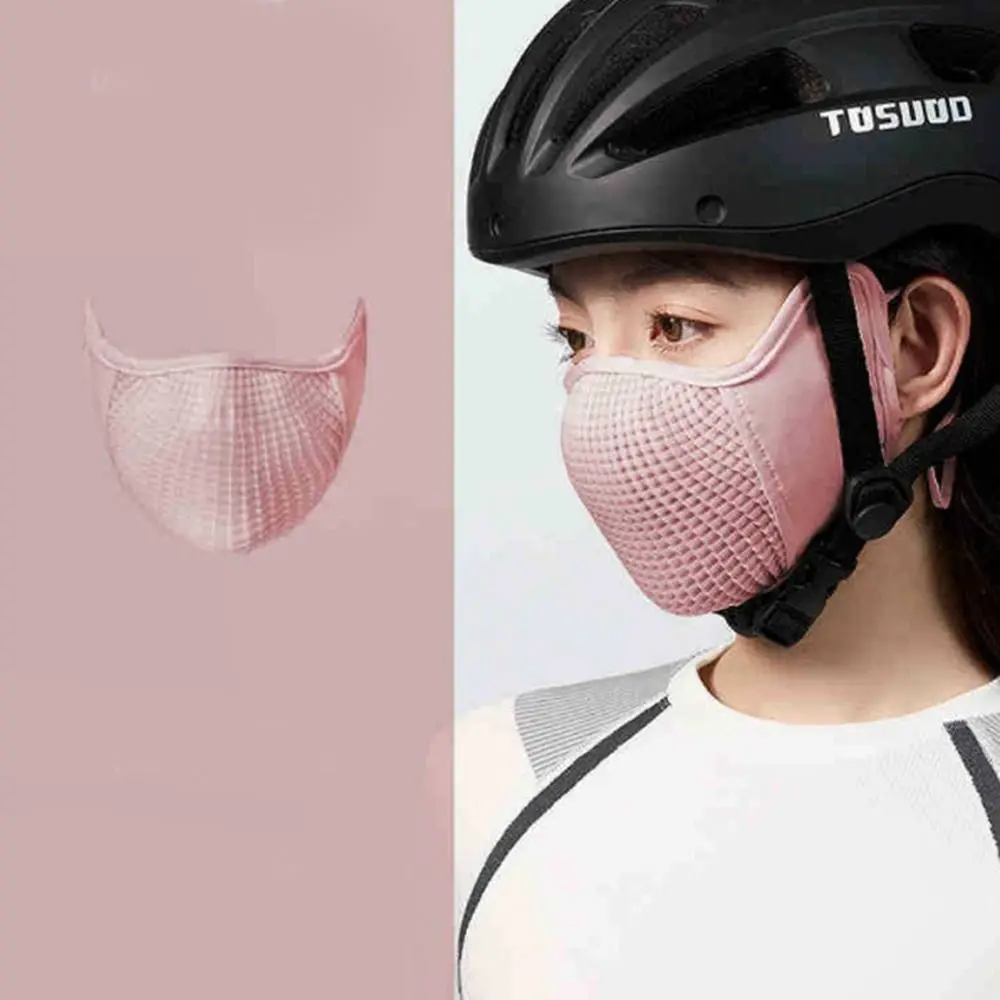 Sunscreen Face Scarf Ice Silk Cycling Mask Breathable Summer Face Cover Sunscreen Veil Face Scarves Face Gini Mask Hiking
Sunscreen Face Scarf Ice Silk Cycling Mask Breathable Summer Face Cover Sunscreen Veil Face Scarves Face Gini Mask Hiking