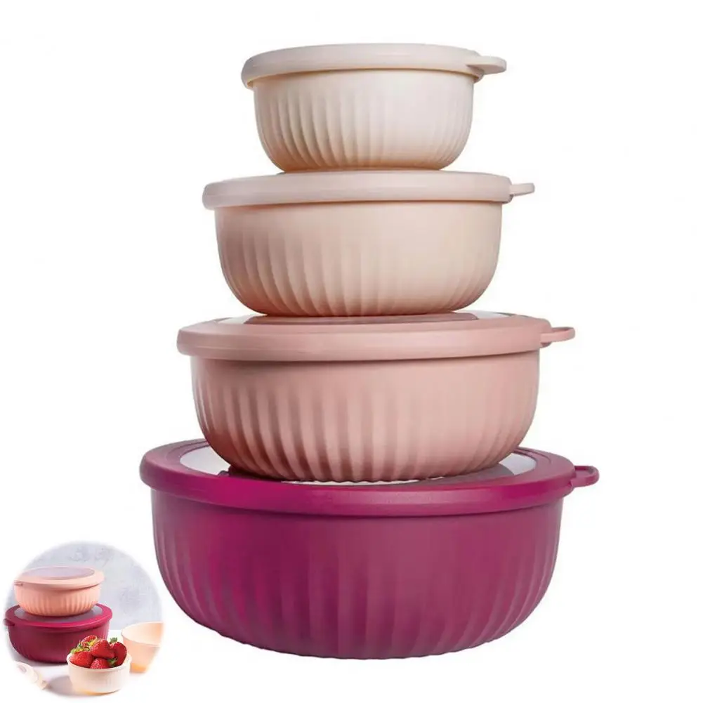 Bacon Fresh-keeping Container Food Storage Containers Set with Sealed Lids for Freshness Cereal Bowls with for Soup for Camping
Bacon Fresh-keeping Container Food Storage Containers Set with Sealed Lids for Freshness Cereal Bowls with for Soup for Camping