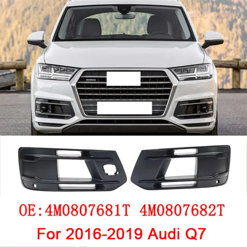 2 шт., черный автомобильный передний бампер из АБС-пластика, противотуманная фара, нижняя рамка, решетка для Audi Q7 2016-2019 4M0807681T 4M0807682T
2 шт., черный автомобильный передний бампер из АБС-пластика, противотуманная фара, нижняя рамка, решетка для Audi Q7 2016-2019 4M0807681T 4M0807682T