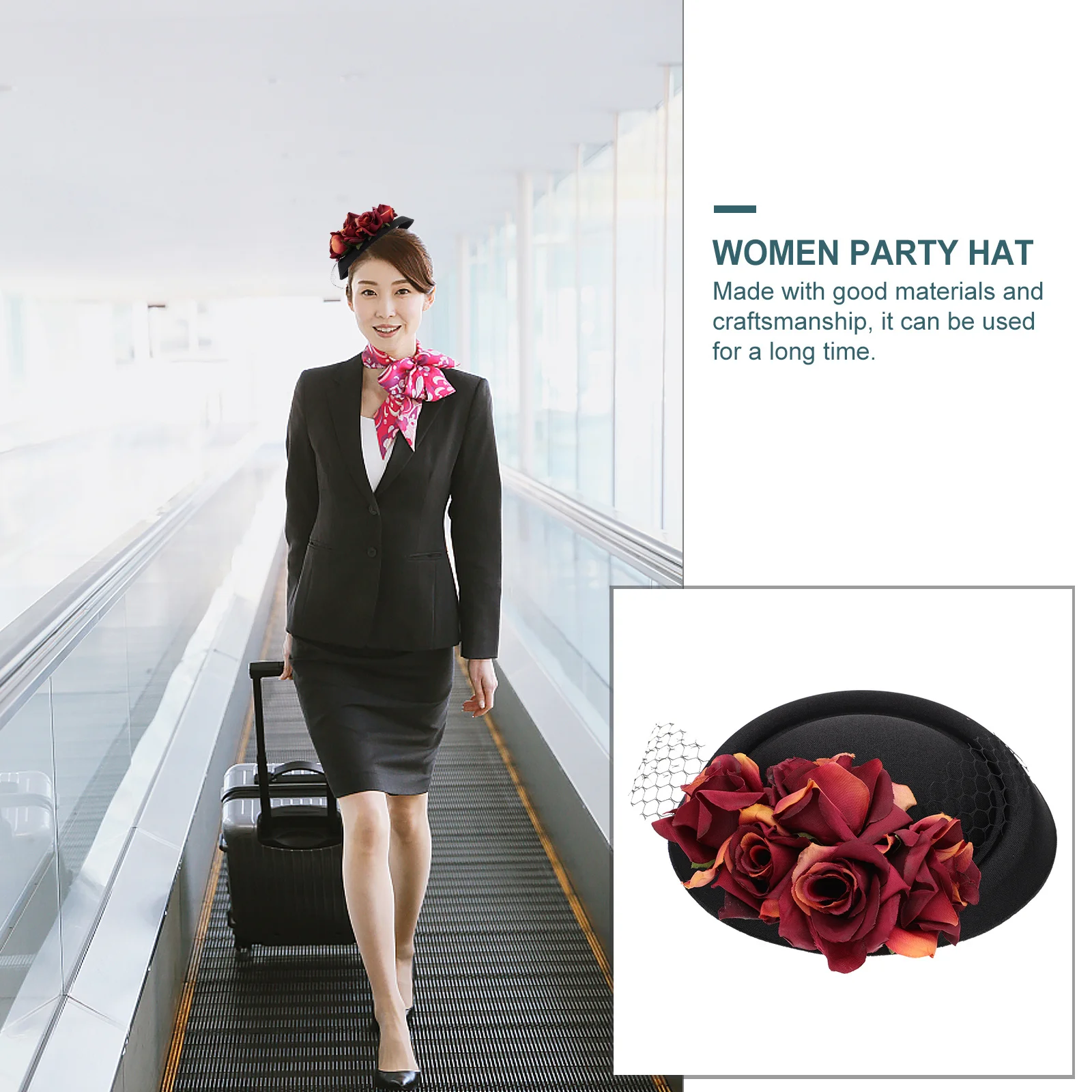 1Pcs Women Party Hat Lightweight Etiquette Decorative Cap Wedding Church Tea Party Show Host Show Host Hat Women Decorative Caps
1Pcs Women Party Hat Lightweight Etiquette Decorative Cap Wedding Church Tea Party Show Host Show Host Hat Women Decorative Caps