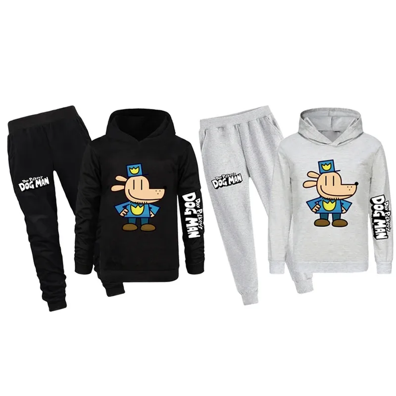 Dog Man Kids Costume Boys Fashion Hoodies and Pants Set Anime Dogman Long Sleeve Sweatshirts Spring Autumn Sportswear Tracksuits
Dog Man Kids Costume Boys Fashion Hoodies and Pants Set Anime Dogman Long Sleeve Sweatshirts Spring Autumn Sportswear Tracksuits