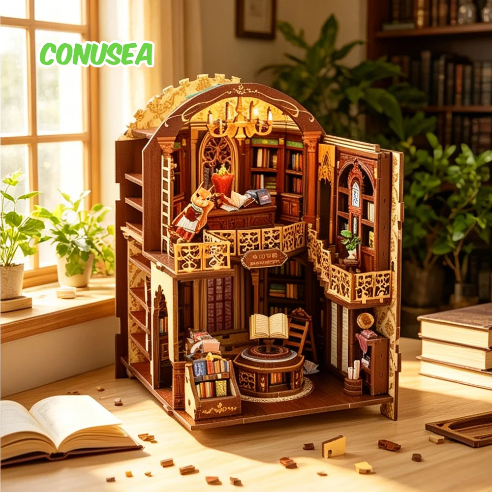 Book Nook Stand Roombox Doll House Sets and Furniture Assembly Booknook Bookstore Cabin Handmade Model Tiny House Birthday Gifts
Book Nook Stand Roombox Doll House Sets and Furniture Assembly Booknook Bookstore Cabin Handmade Model Tiny House Birthday Gifts