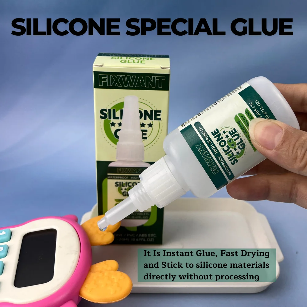 FIXWANT Silicone Glue TPR TPU PVC ABS Leather Wood Multipurpose Quick Drying Waterproof Bonding Solution Super Strong Adhesive
FIXWANT Silicone Glue TPR TPU PVC ABS Leather Wood Multipurpose Quick Drying Waterproof Bonding Solution Super Strong Adhesive
