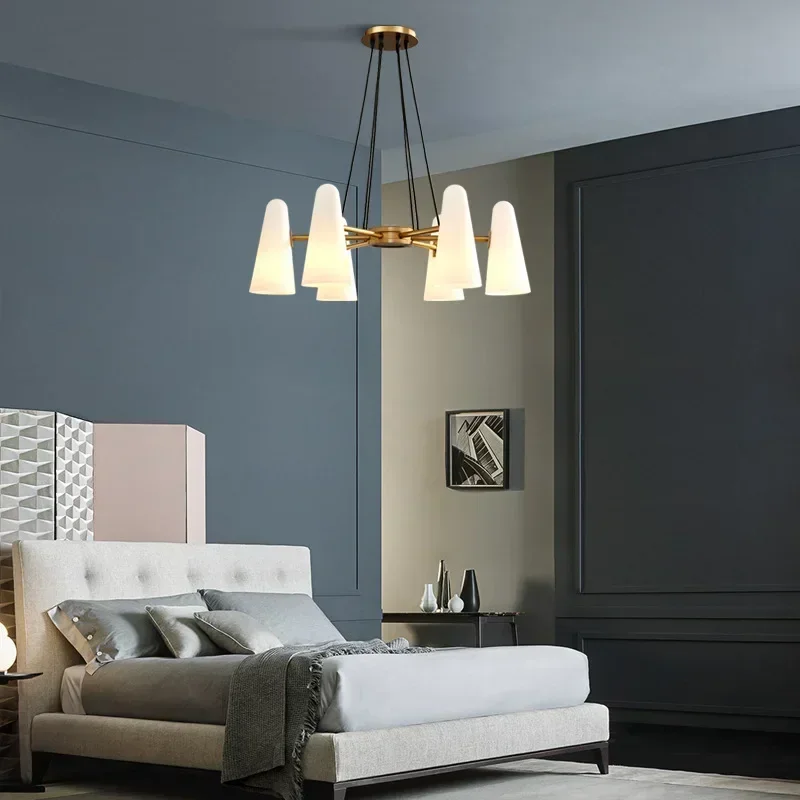 SANDYHA Modern Minimalist Energy Saving LED Chandelier Stylish Bright Ceiling Light for Living Room Bedroom Study Copper Finish
SANDYHA Modern Minimalist Energy Saving LED Chandelier Stylish Bright Ceiling Light for Living Room Bedroom Study Copper Finish