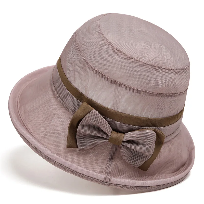Hat Female Spring Thin Organza Mother Bucket Hat Summer Breathable Sun Hat Middle-aged And Elderly Sun-proof Bucket Hat
Hat Female Spring Thin Organza Mother Bucket Hat Summer Breathable Sun Hat Middle-aged And Elderly Sun-proof Bucket Hat