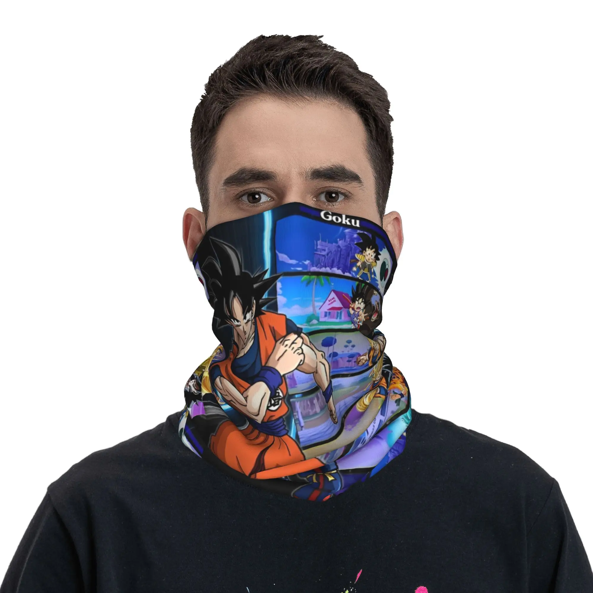 Dragon Ball DBZ Super Saiyan Bandana Neck Gaiter Printed Mask Scarf Multi-use Cycling Scarf Cycling Unisex Adult Windproof
Dragon Ball DBZ Super Saiyan Bandana Neck Gaiter Printed Mask Scarf Multi-use Cycling Scarf Cycling Unisex Adult Windproof