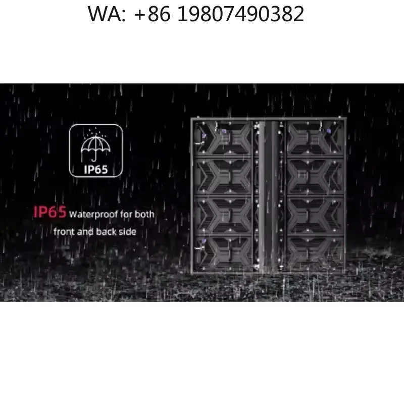 IP65 High Visibility Outdoor LED Display, Waterproof Dustproof Full Color Panel for All-weather Outdoor Commercial Advertising
IP65 High Visibility Outdoor LED Display, Waterproof Dustproof Full Color Panel for All-weather Outdoor Commercial Advertising