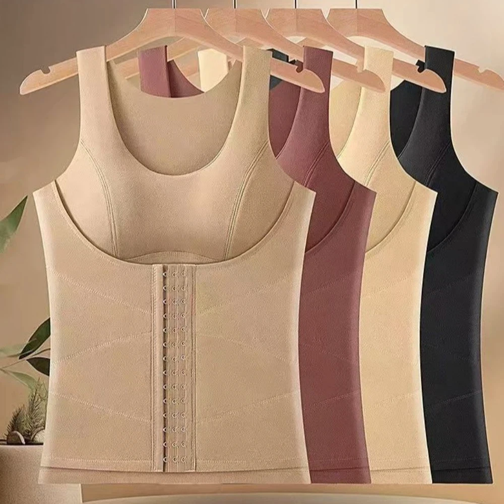 Slimming Thermal Shapewear Camisole Sleeveless with Padded Cups Postpartum Body Shaper Tummy Control Velvet Fleece
Slimming Thermal Shapewear Camisole Sleeveless with Padded Cups Postpartum Body Shaper Tummy Control Velvet Fleece