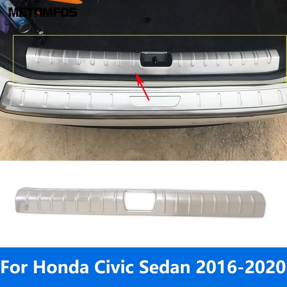 Для Honda Civic Sedan 2016 2017 2018 2019 2020 Внутренняя задняя пластина багажника, бампера, накладка на порог, защитная пластина, аксессуары
Для Honda Civic Sedan 2016 2017 2018 2019 2020 Внутренняя задняя пластина багажника, бампера, накладка на порог, защитная пластина, аксессуары