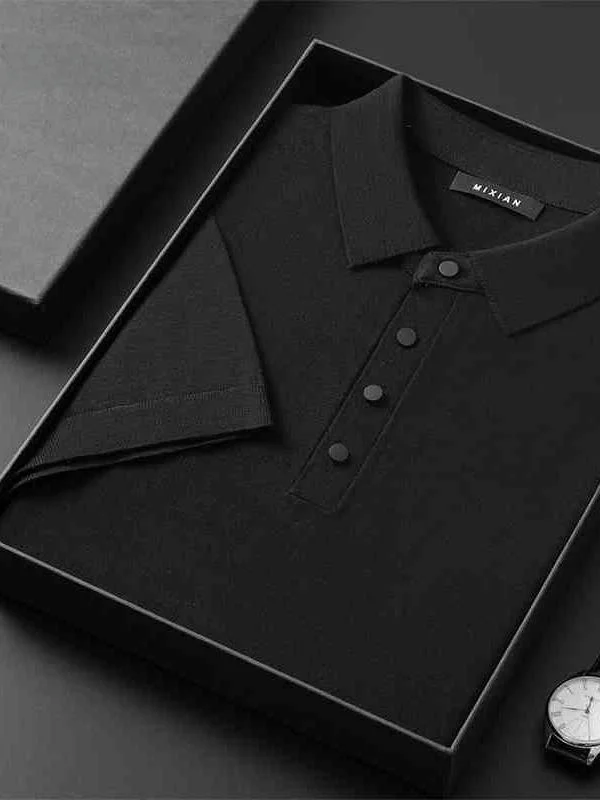 Thin Short Sleeve Shirt Men's 100% Pure Wool Knitted Sweater Business Casual Style Autumn Spring New Arrival
Thin Short Sleeve Shirt Men's 100% Pure Wool Knitted Sweater Business Casual Style Autumn Spring New Arrival