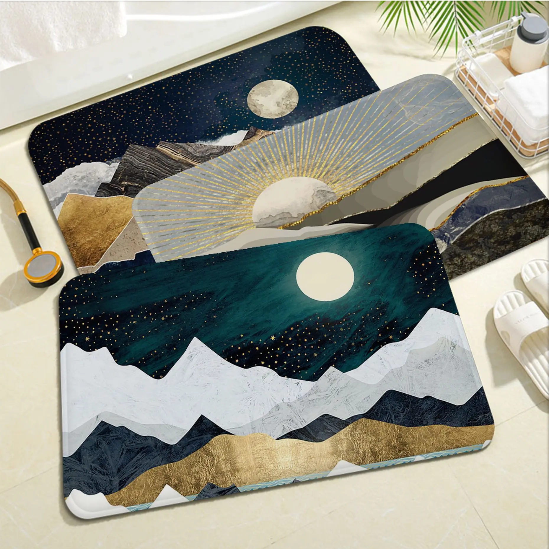 Abstract Painted Sunset Mountain Floor Mat Bathroom Mat Kids Room Bedroom Decoration Balcony Anti-Slip Living Room Welcome Rug
Abstract Painted Sunset Mountain Floor Mat Bathroom Mat Kids Room Bedroom Decoration Balcony Anti-Slip Living Room Welcome Rug