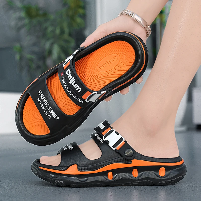 Men Women Home Slippers 2025 New Men's Massage Slippers Outdoor Beach Sandals Comfortable Soft Slides Clogs Garden Shoes for Men
Men Women Home Slippers 2025 New Men's Massage Slippers Outdoor Beach Sandals Comfortable Soft Slides Clogs Garden Shoes for Men