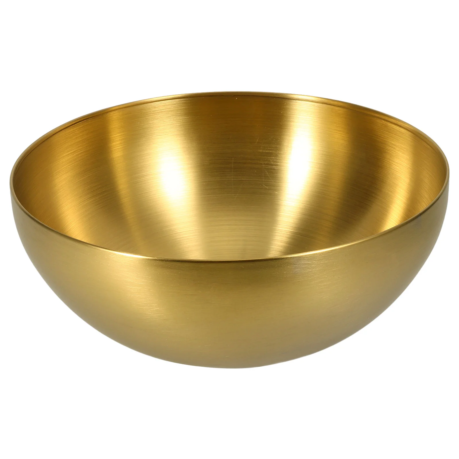Large Stainless Steel Salad Bowl Golden Korean Style BBQ Mixing Basin 12 Inch Diameter Elegant Fruit Snack Dessert
Large Stainless Steel Salad Bowl Golden Korean Style BBQ Mixing Basin 12 Inch Diameter Elegant Fruit Snack Dessert