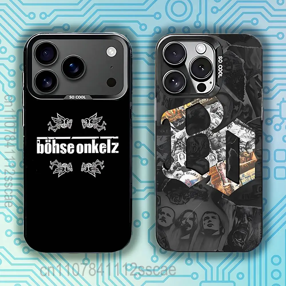 B-Bohse Band Onkelz Phone Case For iPhone 17,16,15,14,13,12,11,Pro,Max,Plus,E,Air,Mini Anti Fall Black Bumper
B-Bohse Band Onkelz Phone Case For iPhone 17,16,15,14,13,12,11,Pro,Max,Plus,E,Air,Mini Anti Fall Black Bumper